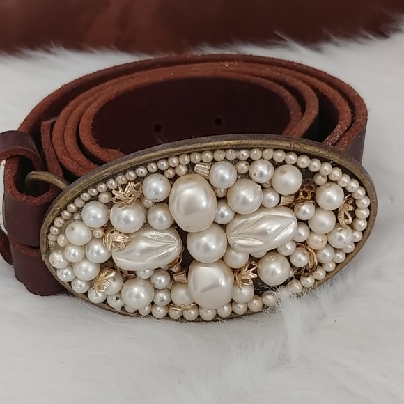 Handmade belt buckles with belts - Picture 2 of 4